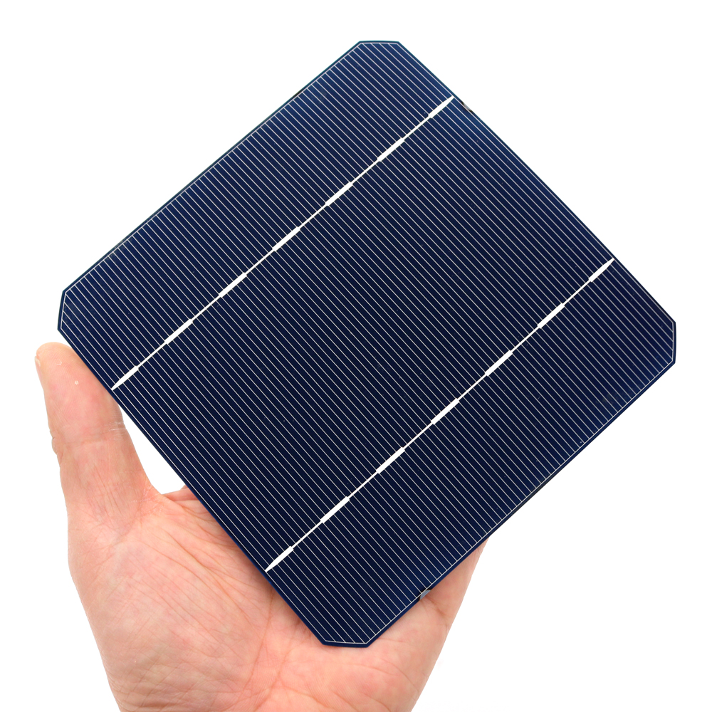 10 40 50 100 Pcs 2.8 W 125 x 125 Mono Solar Cells 5x5 Sunpower C60 Solar Pannel Grade A monocrystalline PV DIY Photovoltaic